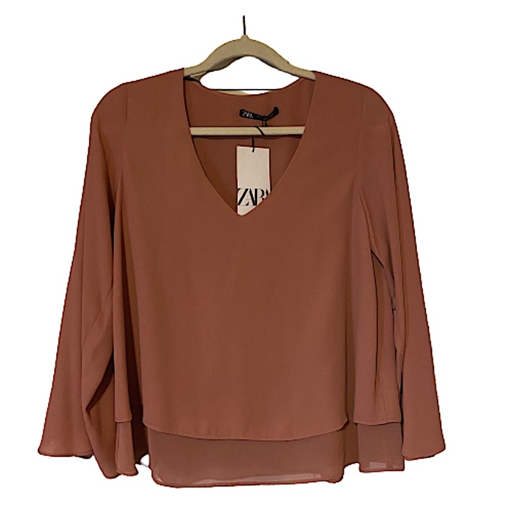 Zara Long Sleeve Blouse